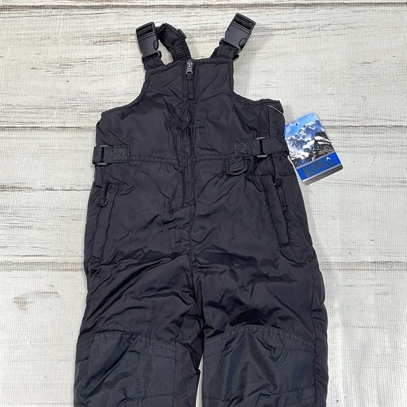 Ixtreme Outfitters Kids Snow Pants Bibs NWT Water Resistant Black Size 12 Months - Picture 3 of 11